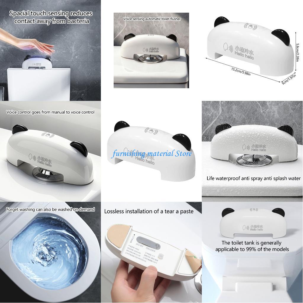 Home Bathroom Urinal - Y5GD 水効率の良い自動トイレ フラッシャー音声コマンド有効 2000mAh 電力