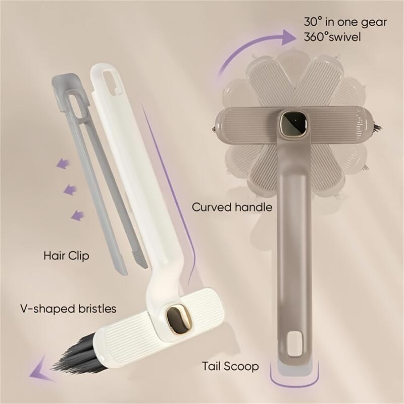 360度回転する隙間掃除ブラシセット（浴室、浴槽、キッチン、 - Home Bathroom Cleaning Kit のレビューと価格