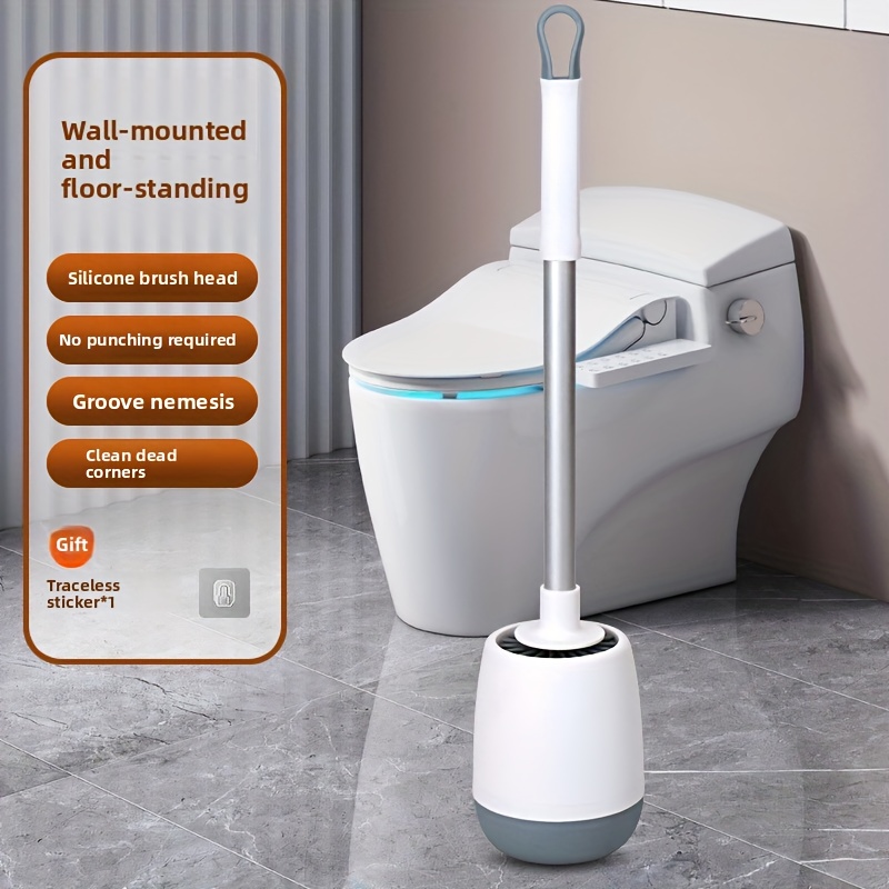​ 多機能換気トイレブラシセット - 壁掛け式＆床置き式ブラ - Home Bathroom Cleaning Kit のレビューと価格