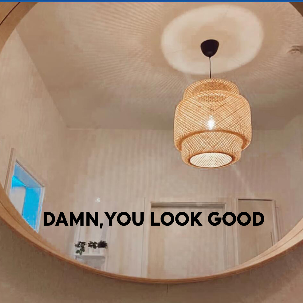 可憐なミラーステッカー、バスルーム、女の子の部屋、寝室、リビ - Home Goods Bathroom Mirrors のレビューと価格