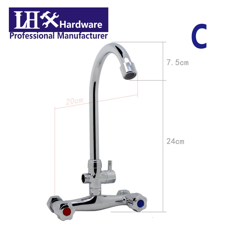 水栓 キッチン蛇口 バスルームシャワー ホットおよびコールド - Home Hardware Bathroom Faucets のレビューと価格