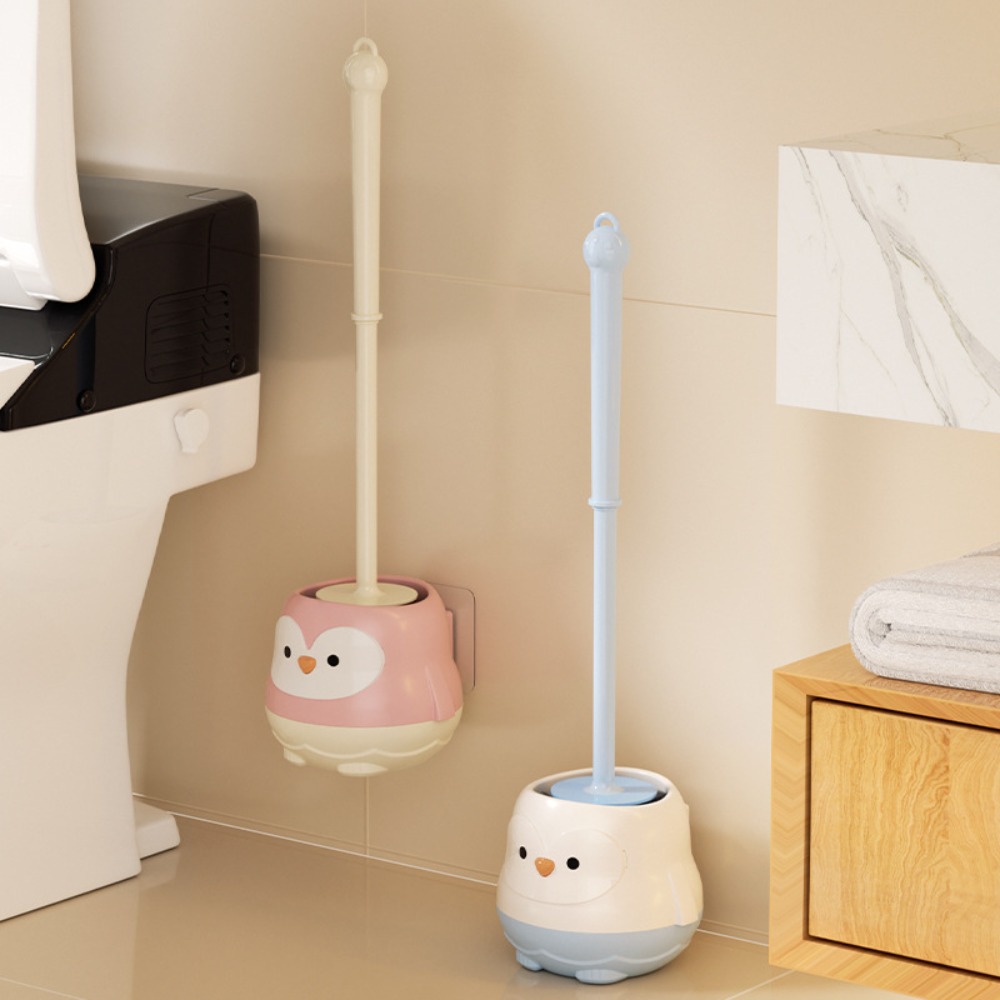トイレブラシ スタンド付き ロングハンドル クリーニングツー - Home Bathroom Cleaning Kit のレビューと価格