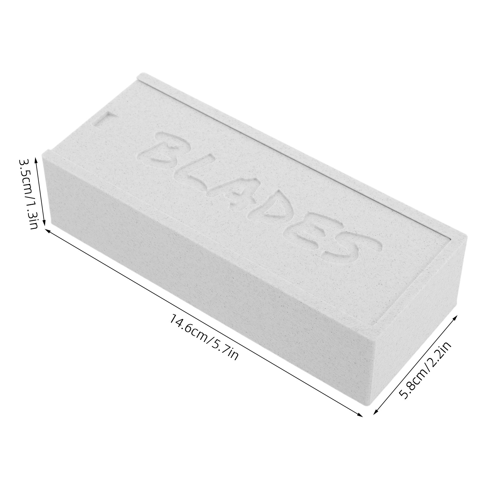 白い二重コンパートメントの刃収納ケース、家庭用浴室や理髪店用 - Home Bathroom Organizer のレビューと価格
