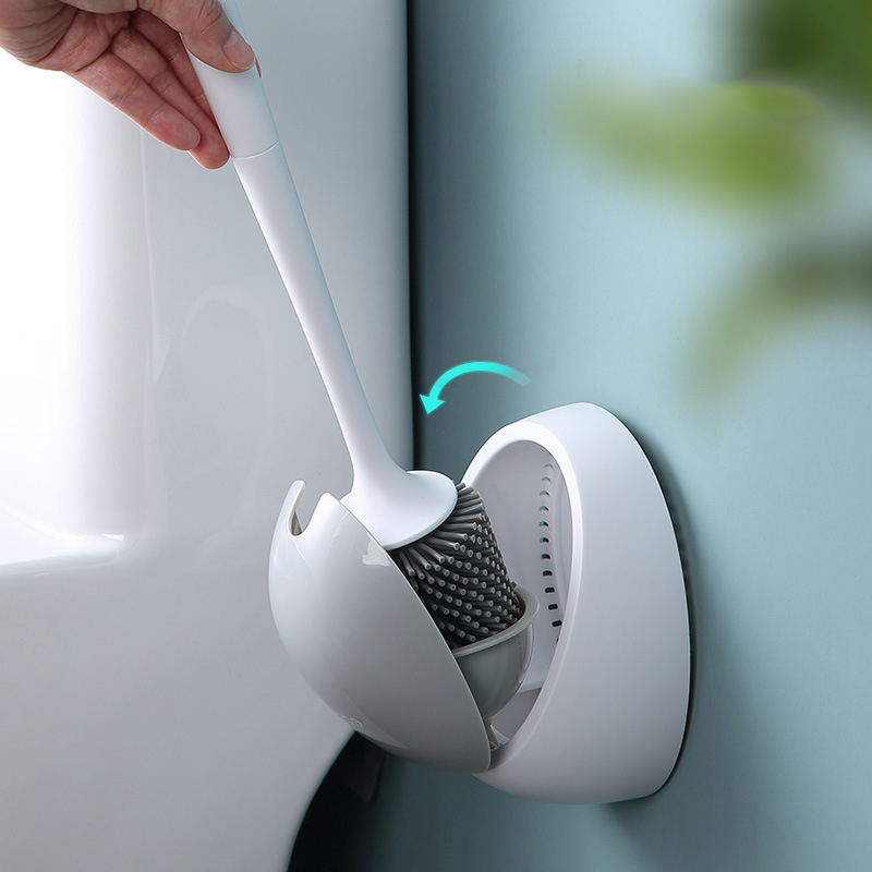 Wikhostar-シリコントイレブラシ,tprトイレアクセ - Home Bathroom Cleaning Kit のレビューと価格