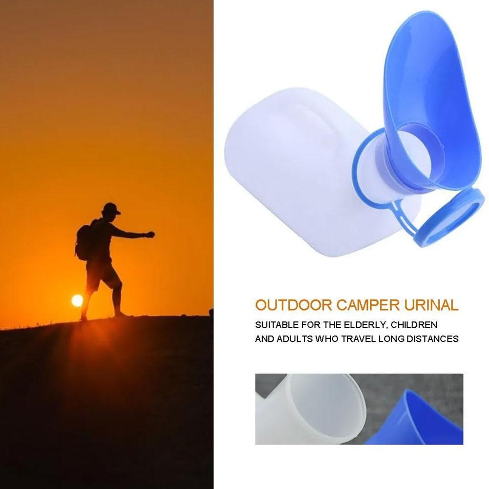 1000ML ポータブル尿瓶ボトル ユニセックス 旅行 キャ - Home Bathroom Urinal のレビューと価格