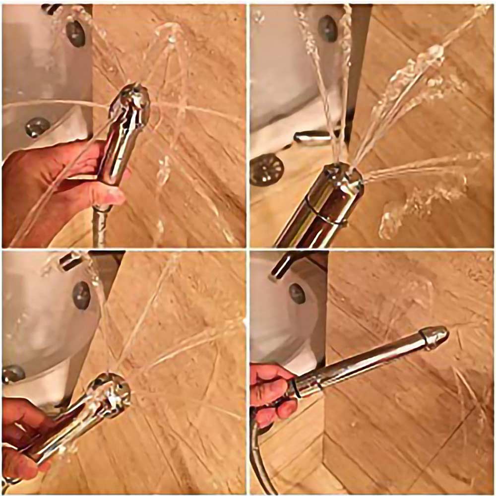 衛生シャワー浴室用浣腸水ノズル 3 スタイルヘッド肛門成分潅 - Home Bathroom Cleaning Kit のレビューと価格
