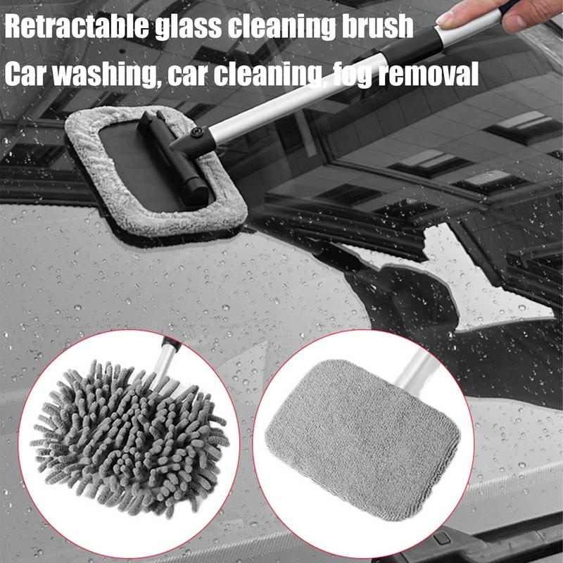窓クリーニングキット車のガラスクリーナーワイパー伸縮式自動ダ - Home Bathroom Cleaning Kit のレビューと価格