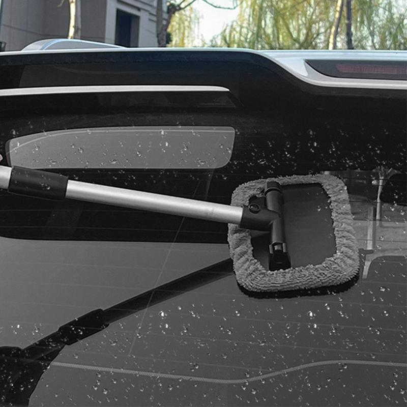 窓クリーニングキット車のガラスクリーナーワイパー伸縮式自動ダ - Home Bathroom Cleaning Kit のレビューと価格