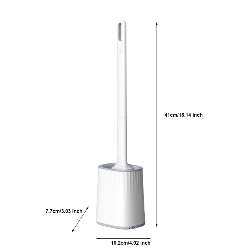 Wikhostar-トイレスボウルブラシとホルダー、壁掛け式 - Home Bathroom Equipment のレビューと価格