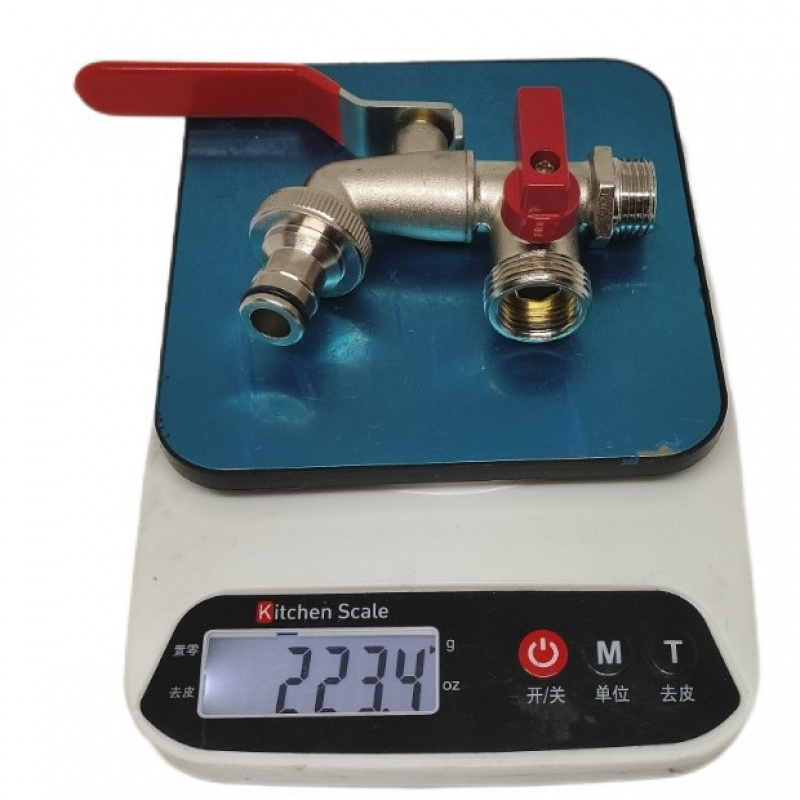 亜鉛合金 1 入口 2 出口ダブルアウトレット水栓洗濯機用ガ - Home Hardware Bathroom Faucets のレビューと価格