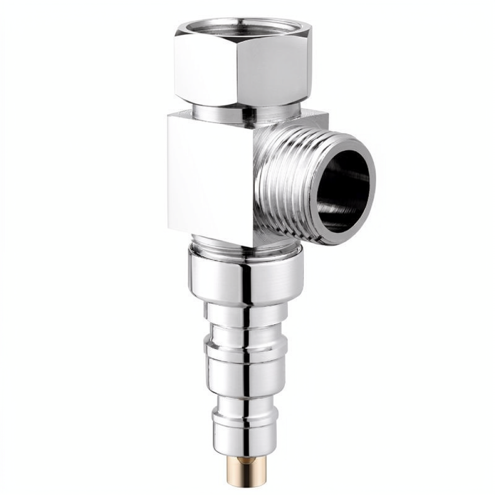 厚みのある合金製3方向分岐コネクター、洗濯機、キッチン、浴室 - Home Hardware Bathroom Faucets のレビューと価格