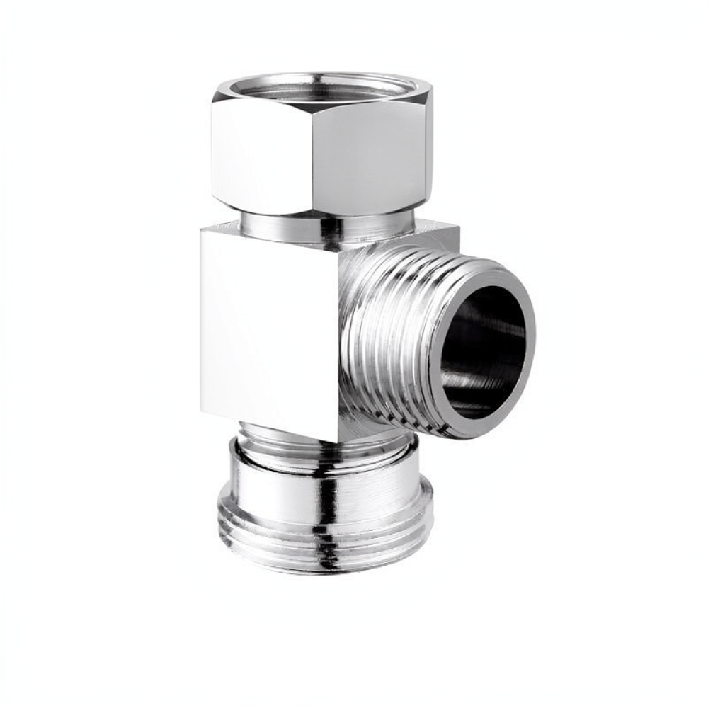 厚みのある合金製3方向分岐コネクター、洗濯機、キッチン、浴室 - Home Hardware Bathroom Faucets のレビューと価格